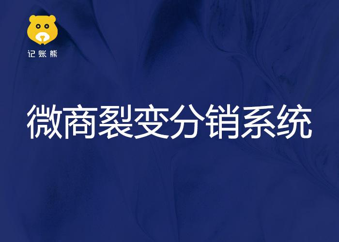 微商裂变分销系统