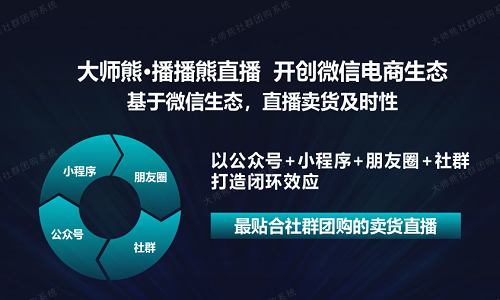 为什么那么多团方平台选择大师熊社群团购系统3