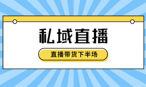 批发商卖货是自己做私域直播还是请网红直播